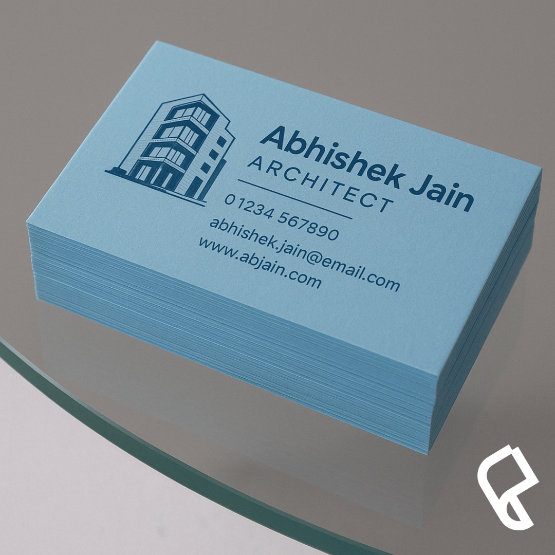 Texture Paper Visiting Card