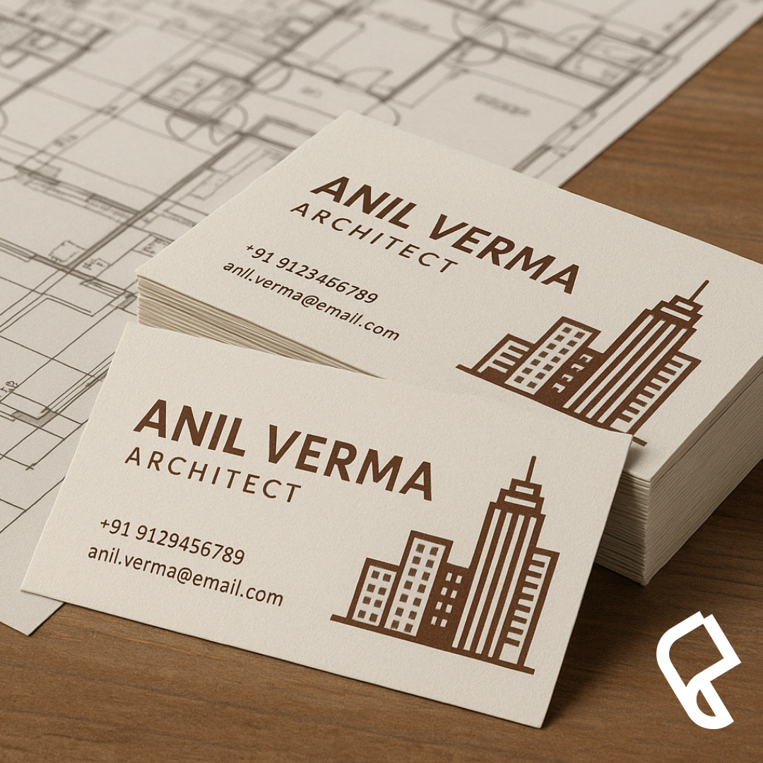 Texture Paper Visiting Card