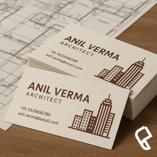 Texture Paper Visiting Card