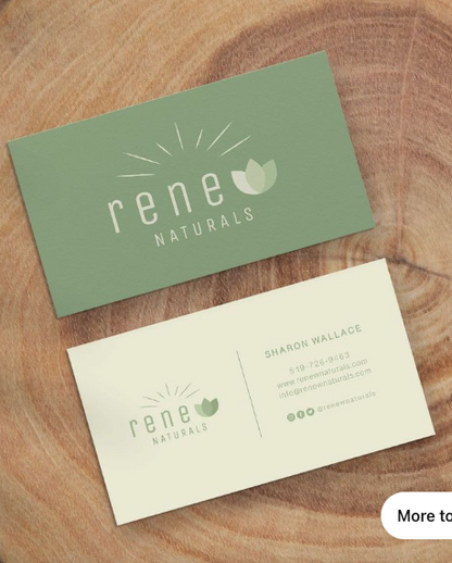 Matte Visiting Card